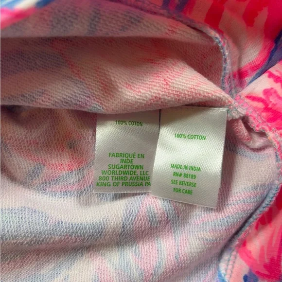 Floral Pink and Blue Long Sleeve Top - Picture 4 of 13